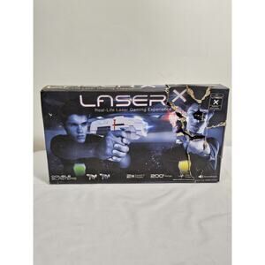 Laser X Real-Life Laser Gaming Experience, 2 Player Game - New Damaged Box